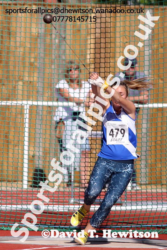 Under-17 womens hammer. Photo: David T. Hewitson/Sports for All Pics